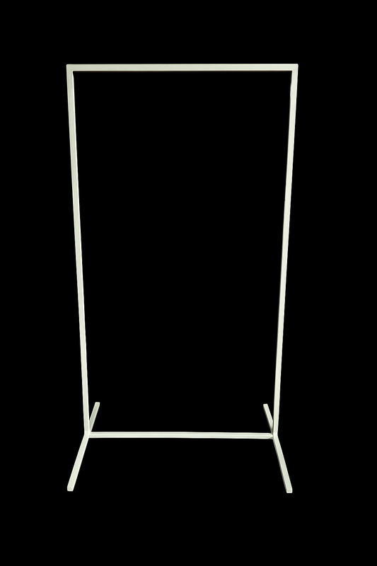 Metal Display Stand - White - Short